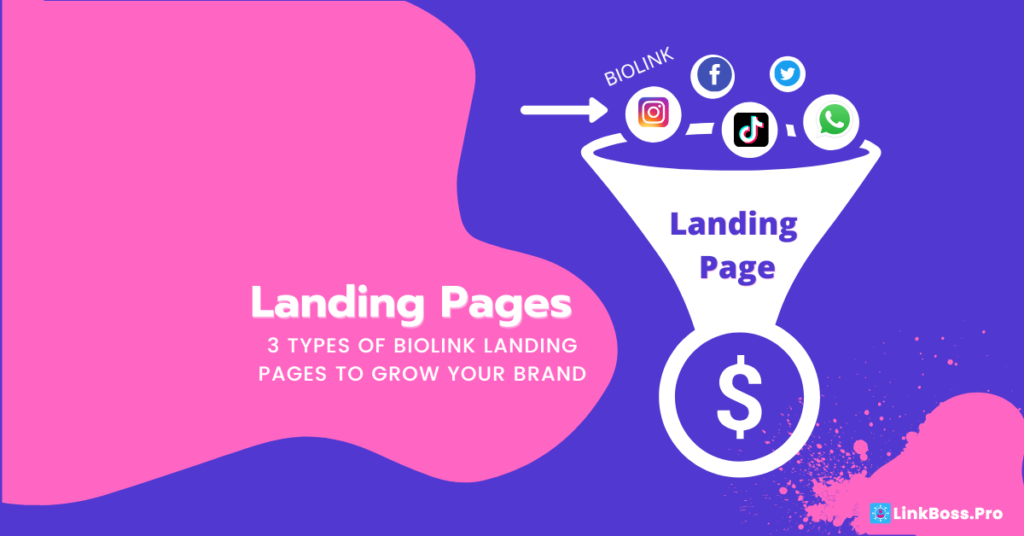 Landing Pages Biolink Page