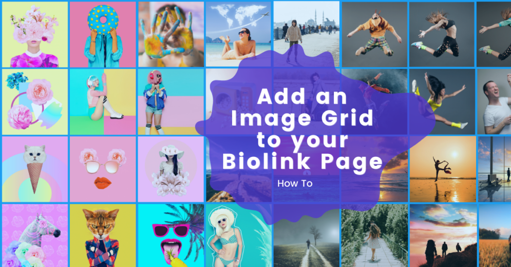 LinkBossPro add an image grid blog cover image