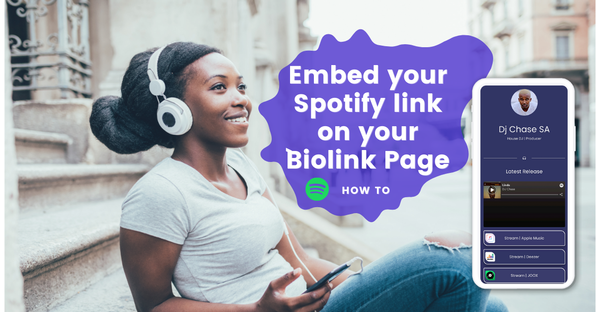 LinkBossPro add your Spotify link to your Biolink page blog cover image